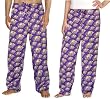 LSU LOGO Tigers Louisiana State University LSU Scrubs Pants DRAWSTRING BOTTOMS-Size XL 100% Natural Cotton - NOT a CHEAP BLEND - For HIM or HER- GIFT Ideas for Man Men Woman Women Ladies Nurses MOM Mother or DAD Father