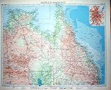 Colour Map 1958 Queensland Australia