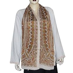 Neck Scarf Crepe Silk Women Wear 20 X 68 inches