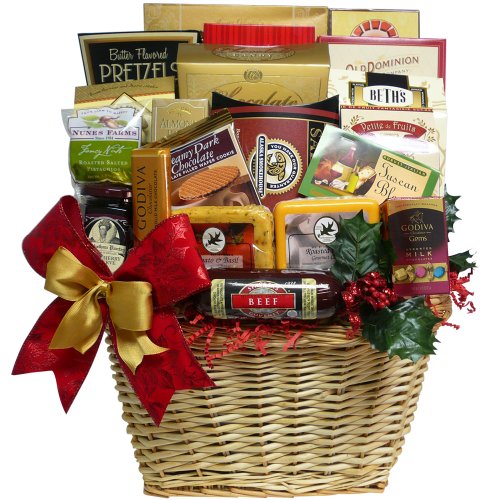 Best All Around Gourmet Food Gift Basket with Smoked