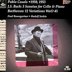 Bach: 3 Cello Sonatas / Beethoven: Variations WoO 45