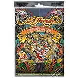 Ed Hardy Temporary Tattoos, Style 1 of 3, Bag of 30 Tattoos