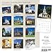 Country Churches with Scripture 2015 Square 12x12 Vine Publications (Multilingual Edition)