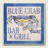 Blue Crab Bar and Grill Absorbastone Coasters