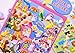 ONOR-Tech 4 Sheets Cute Lovely 3D DIY Decorative Adhesive Sticker Tape / Kids Craft Scrapbooking Sticker Set for Diary, Album (Cartoon Animal)