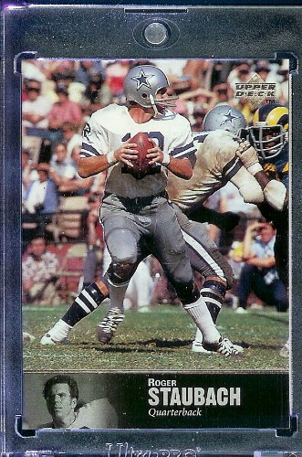 1997 Upper Deck Legends # 11 Roger Staubach Dallas Cowboys Football Card - Mint !!