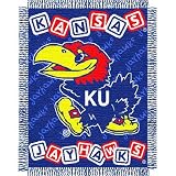 Northwest Kansas Jayhawks Woven Jacquard Baby Decorative Throw