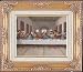 Last Supper by Davinci Framed Art, 13.5" x 15.5" - MADE IN ITALY