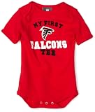 NFL Infant/Toddler Boys' Atlanta Falcons "My First Tee" Onesie (Red, 12 Months)