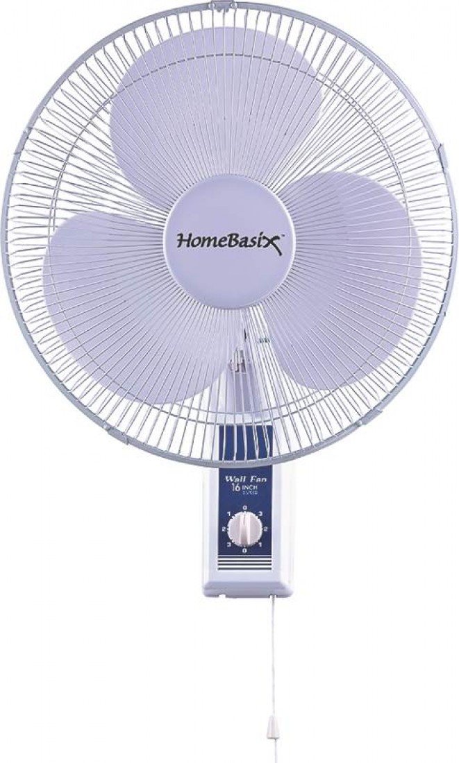 Amazon.com - HOMEBASIX HF-40W Oscillating Wall Fan, 16-Inch ...