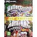Rollercoaster Tycoon 3 Gold + Wild Expansion Disk Game PC