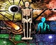 Human Skeleton - 3D Jigsaw Woodcraft Kit Wooden Puzzle