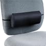 Remedease Lumbar Backrest, 11 1/2w x 2 1/2d x 5h, Black (SAF71101)
