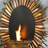 Southern Enterprises FA5815 Spiral Sunburst Wall Sconce, Multi