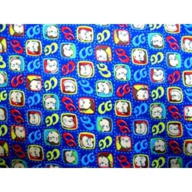 Fitted Portable / Mini Crib Sheets - Curious George - Made In USA