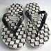 Havaianas Flip Flops Slippers * Optic Dice -- White * New 08 US 4/5 * 08 Newest Collection - We Have Large Selections! *