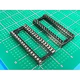 ＜ICソケット通販・販売＞＜ＩＣソケット平ピン　32ピン　2.54mmピッチ＞10個＜con-437＞