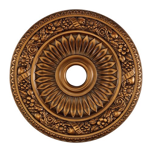 How Do I Get Elk M1006ab Floral Wreath Ceiling Medallion 24 Inch