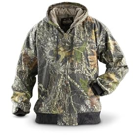 Guide Gear� Camo Hooded Jacket New Mossy Oak Break - Up� by Guide Gear