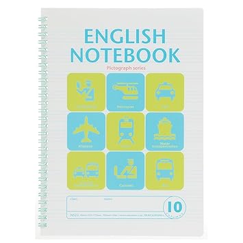 【クリックで詳細表示】Amazon ｜ マルマン B5 ノート 英習字罫 10段 ブルー N523-02 ｜ 文房具・オフィス用品