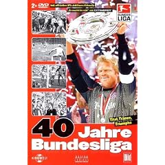 40 Jahre Bundesliga - Titel, Tr�nen, Triumphe (2 DVDs) - Import Allemagne