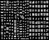 INTRODUCTION PRICE!!! Stamping Nail Art Mega Image Plate (B) with 220 Different Images By Cheeky.