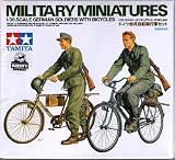 German Soldiers With Bicycles by Tamiya