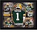 Green Bay Packers Personalized Action Collage Print