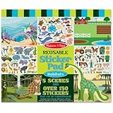 Melissa & Doug Habitats Reusable Sticker Pad