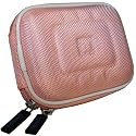 iGadgitz Pink Hand Held Video Camera Hard Case Cover for Flip Video Mino, Mino HD, Ultra and Ultra HD Camcorder
