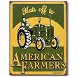 Nostalgic Schonberg Signs Tin Sign : American Farmers