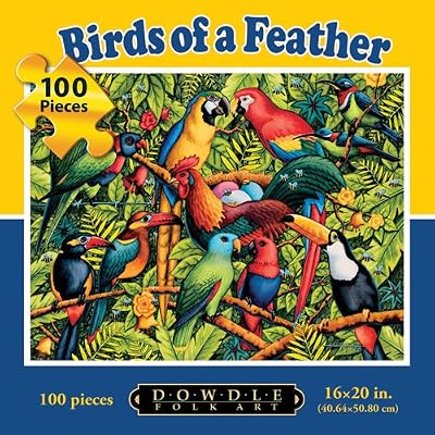 Birds of a Feather 100pc 16x20 Jigsaw Puzzle by Eric Dowdle