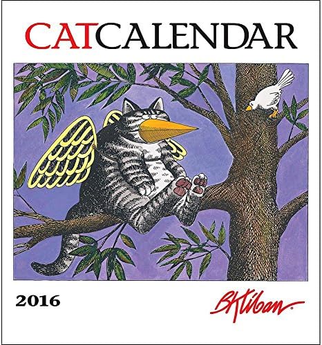 2016 B. Kliban Cat Calendar Wall Calendar