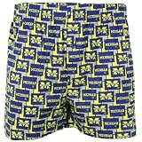 Michigan Wolverines Navy Blue Logo Boxer Shorts