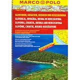 MARCO POLO Reiseatlas Slowenien, Kroatien, Bosnien und Herzegowina 1:300.000 (Marco Polo Atlases (Multilingual))von "Marco Polo"