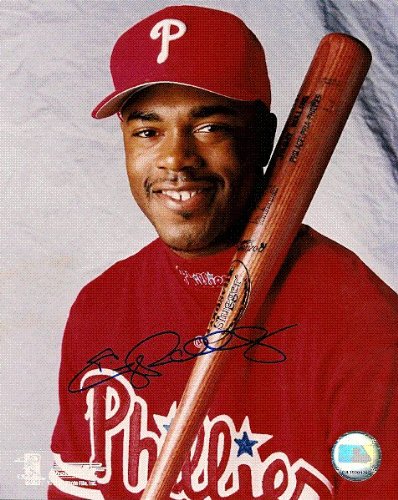 Jimmy Rollins Autographed/Hand Signed Phillies 8x10 Photo