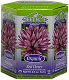 Seelect Tea Red Clover, 16-Count Teabags (Pack of 6)
