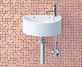 LIXIL(リクシル) INAX トイレ手洗 狭小手洗シリーズ プロガード+ハイパーキラミック 壁排水・壁給水 オフホワイト GAWL-33(B)/BN8
