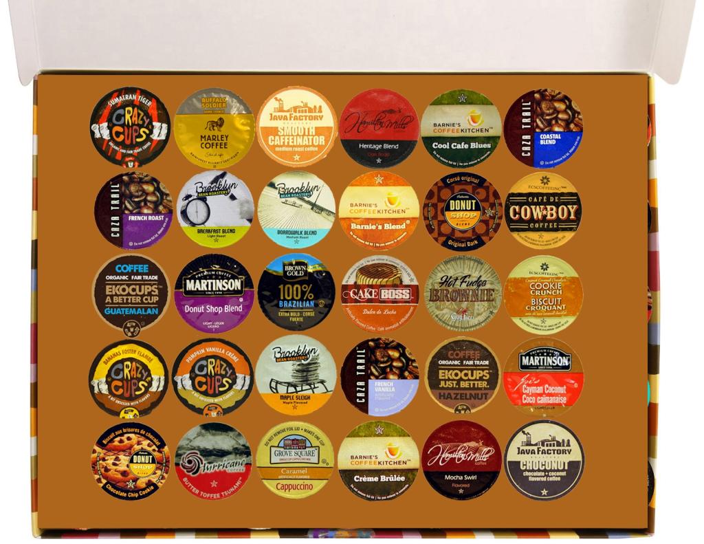 Coffee Only Deluxe Variety Count for Keurig KCup Brewers, 70 Count