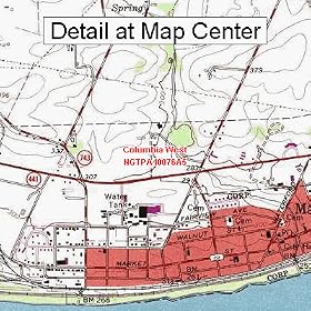 Buy USGS Topographic Quadrangle Map - Columbia West, Pennsylvania (Folded Waterproof)