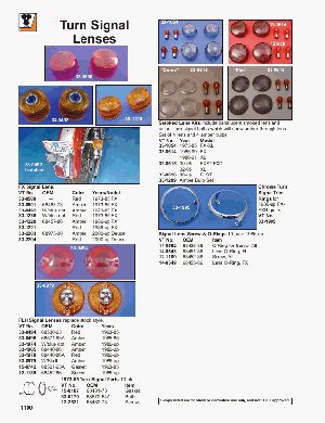 Turn Signal Lens Set- Amber