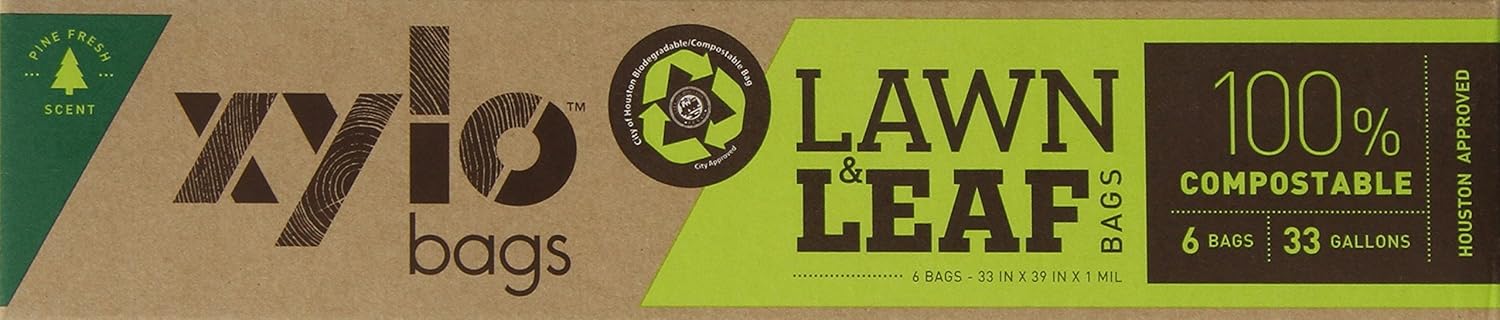 Amazon.com: Xylobags City of Houston Approved Compostable Lawn and ...
