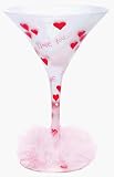 Lolita I Love You Martini Glass