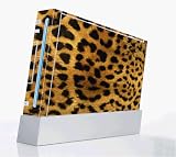 Cheetah Skin Decorative Protector Skin Decal Sticker for Nintendo Wii Body
