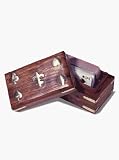 Sunnywood 2709 Wooden Playing Card Box