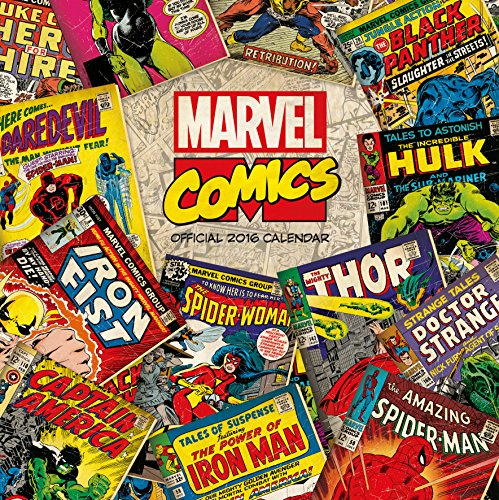 The Official Marvel - Retro Classic 2016 Square Calendar