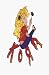 Korn - Little Girl Logo - Lucite Keychain Image