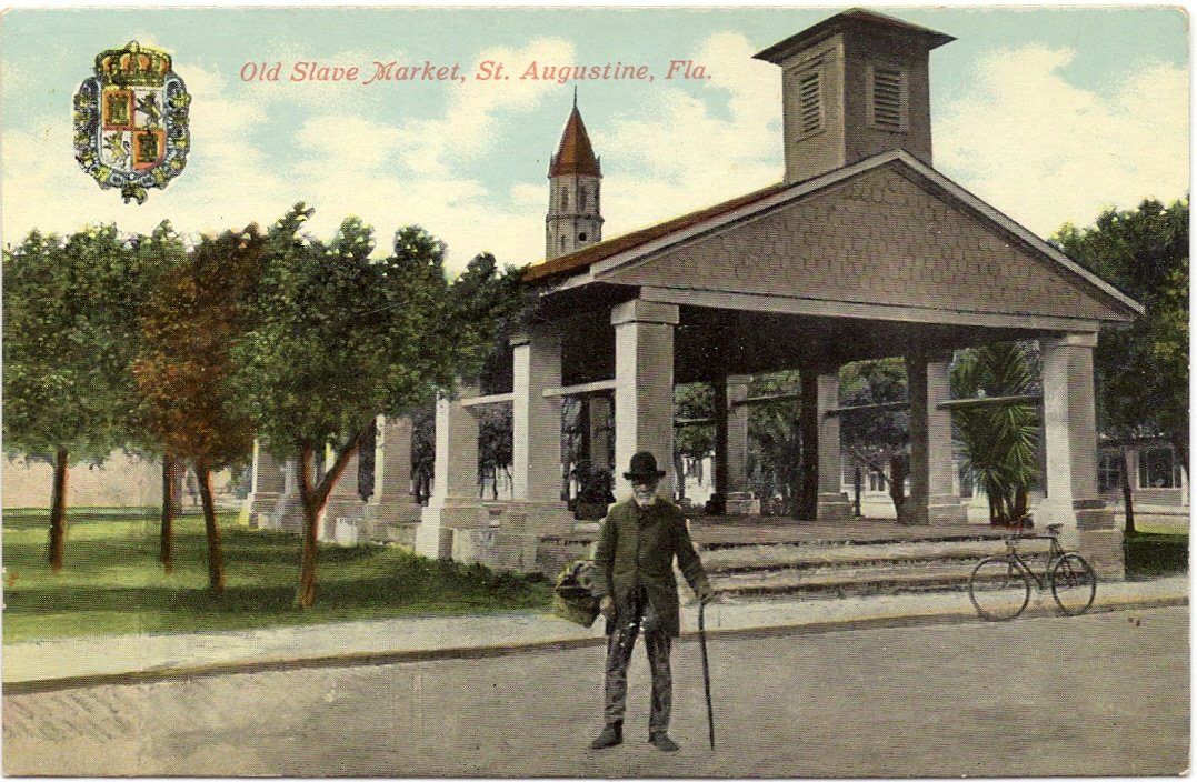 Amazon.com : 1910 Vintage Postcard - Old Slave Market - St ...