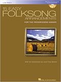15 Easy Folksong Arrangements - Low Voice - Vocal Collection Book and CD Package