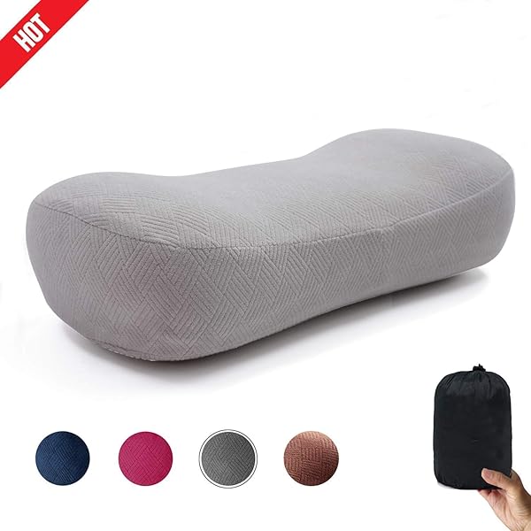 Memory Foam Camping Pillow For Sleeping Travel Size Ultralight